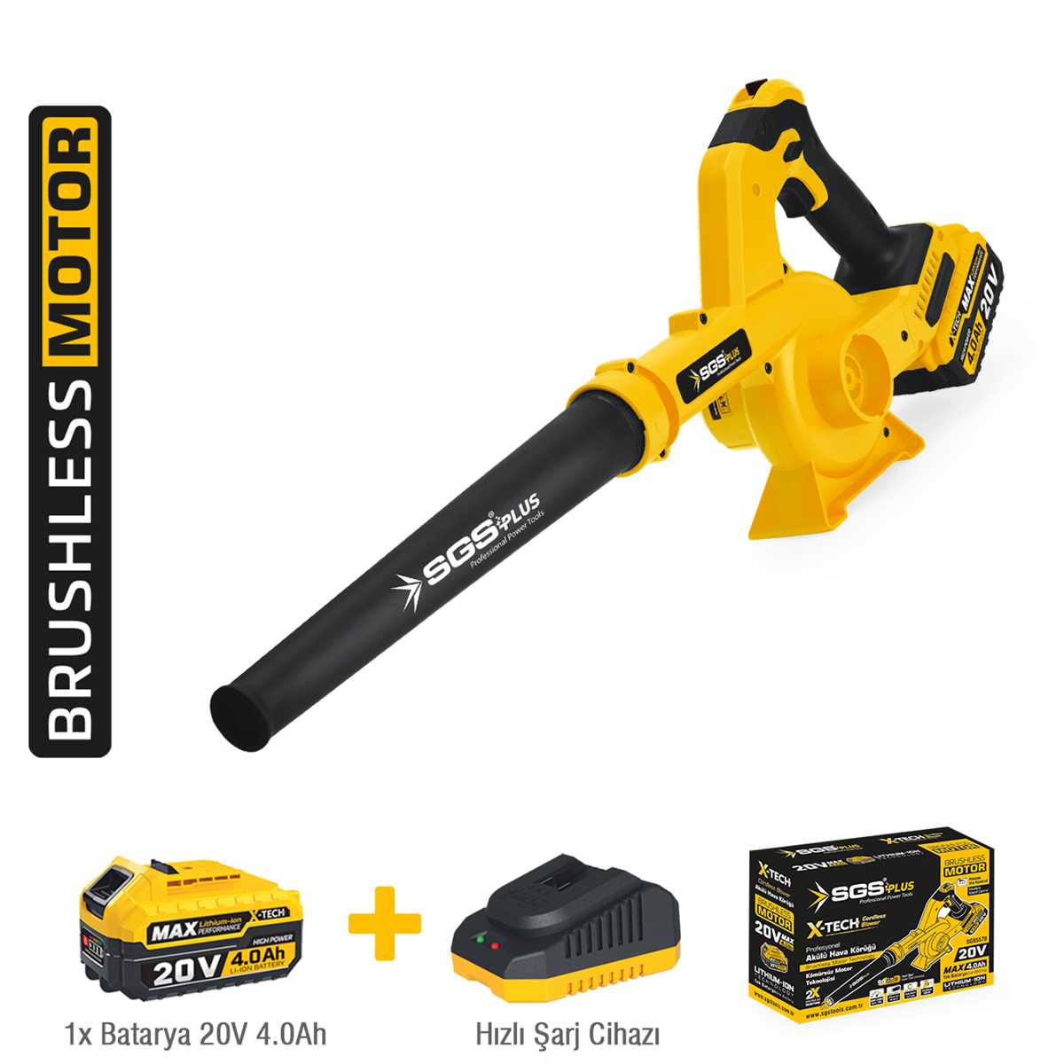 SGS5570 AKÜLÜ HAVA KÖRÜĞÜ 20W (KÖMÜRSÜZ MOTOR)